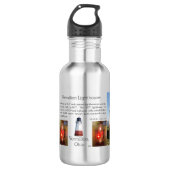 Vermilion Lighthouse Wasserflasche (Vorderseite)
