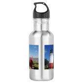 Vermilion Lighthouse Wasserflasche (Rückseite)