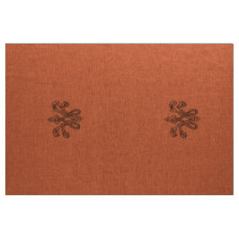 Vermilion Marie Antoinette initial upholstery Stoff