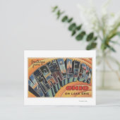 Vermilion, Ohio - Große Buchstabenszenen Postkarte (Stehend Vorderseite)