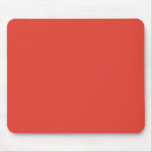 Vermilion Roter Herbst Saison solide Farbe Mousepad (Vorne)
