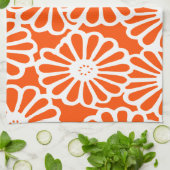 Vermillion Asian Moods Floral Handtuch (Gefaltet)