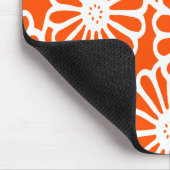 Vermillion Asian Moods Floral Mousepad (Ecke)