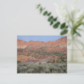 Vermillion Cliffs Postkarte (Stehend Vorderseite)