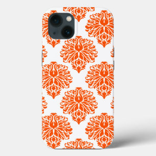 Vermillion Elegant Damask Case-Mate iPhone Hülle