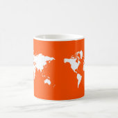 Vermillion Elegante World Kaffeetasse (Mittel)