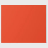Vermillion Farbe Geschenkpapier (Flach)