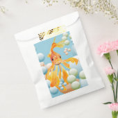 Vermillion Goldfish in Pastelblase Wasser Geschenktütchen (Versiegelt)