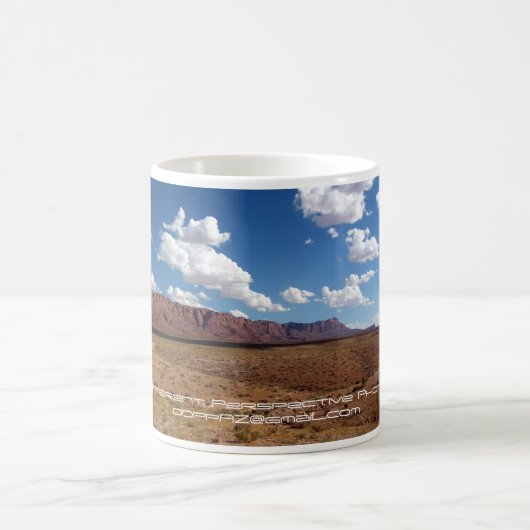 Vermillion Klippen Kaffeetasse (Mittel)