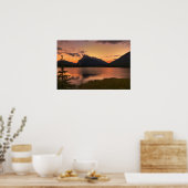 Vermillion Lakes Sunset Poster (Küche)