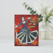 Vermillion Postkarte (Stehend Vorderseite)