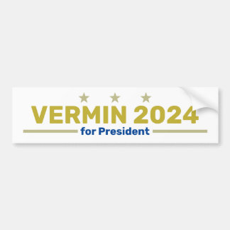 Vermin. 2024 Autoaufkleber