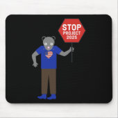 "vermin" Aktivist Stopp Projekt 2025. Mousepad (Vorne)