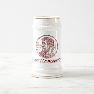 Vermindernde Platten Xerces Stein Bierglas
