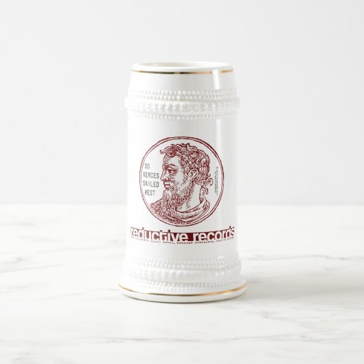 Vermindernde Platten Xerces Stein Bierglas (Mittel)