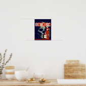 Vermische sie nicht poster (Küche)