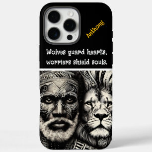 Vermischung afrikanischer Kultur und Wildnis iPhone 16 Pro Max Hülle