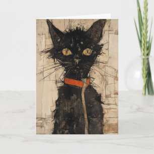 Vermisse deine Katze Grußkarte Karte