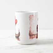 Vermisse dich Geschenk Kaffeetasse (Mittel)