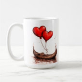 Vermisse dich Geschenk Kaffeetasse (Links)