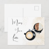 Vermisse dich sehr postkarte (Vorne/Hinten)