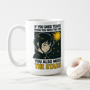 Vermisse die Sterne Kaffeetasse