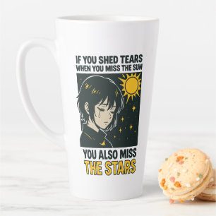 Vermisse die Sterne Milchtasse