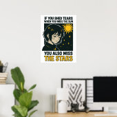 Vermisse die Sterne Poster (Heimbüro)