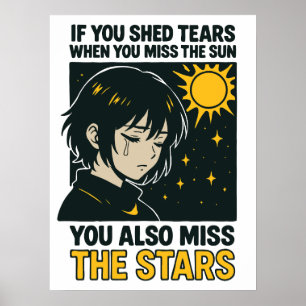 Vermisse die Sterne Poster