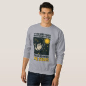 Vermisse die Sterne Sweatshirt (Vorne ganz)