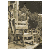 Vermisse sie klemmbrett (Rückseite)
