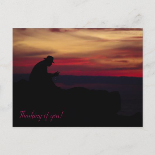 vermissen postkarte (Vorderseite)