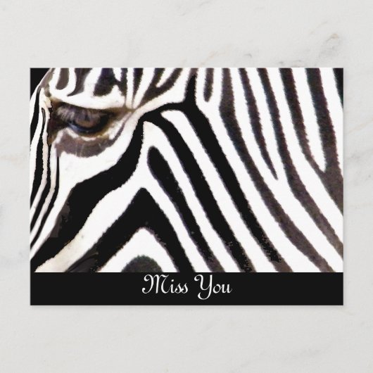 vermissen postkarte (Vorderseite)