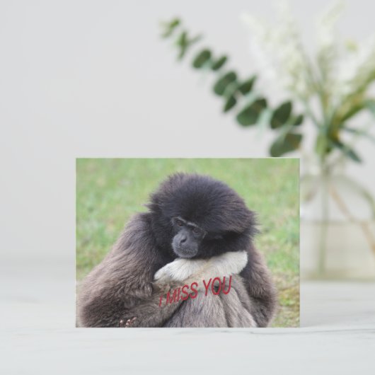 vermissen postkarte (Stehend Vorderseite)