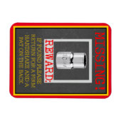 VERMISST! 10MM-SOCKET MAGNET (Horizontal)