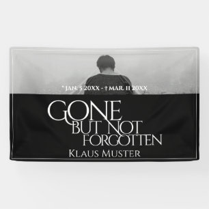 Vermisst aber nicht vergessen - Dunkel Banner