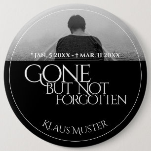 Vermisst aber nicht vergessen - Dunkel Button