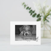 vermisst bist du ruff, Vermisst bist du ruff... Postkarte (Stehend Vorderseite)