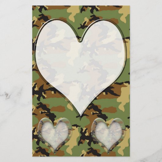 Vermisst Briefpapier (Vorderseite)