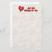 Vermisst Briefpapier (Vorne/Hinten)