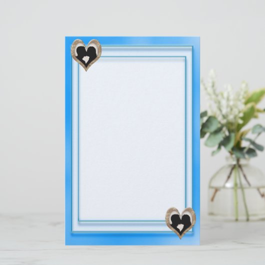 Vermisst Briefpapier (Stehend Vorderseite)