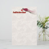 Vermisst Briefpapier (Stehend Vorderseite)