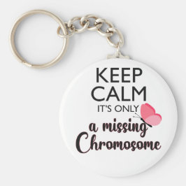 Vermisst-Chromosom-Turner-Syndrom Schlüsselanhänger