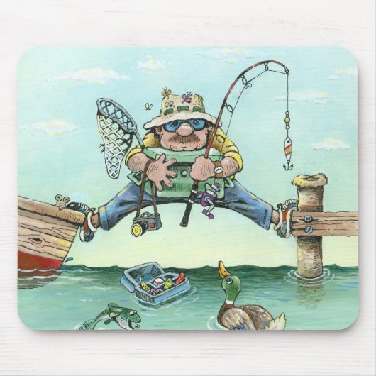 Vermisst das Boot Mousepad (Vorne)