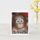 Vermisst, dass Sie sich traurig fühlen Karte (Gelbe Blume)