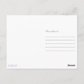 Vermisst du gleich? postkarte (Rückseite)