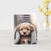 Vermisst eine Liebe? Karte (Gelbe Blume)