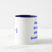 Vermisst etwas? Tasse (Zentrum)