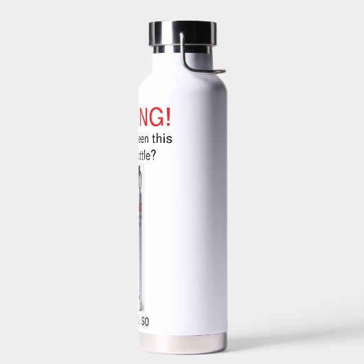 "Vermisst" Flasche (Links)