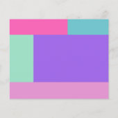 Vermisst Hund Modernes farbiges Foto Poster Flyer (Hinten)